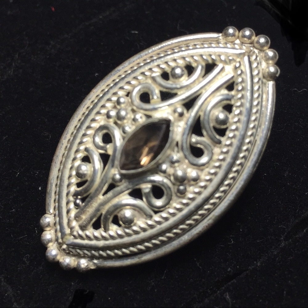 Amethyst & Silver Ring